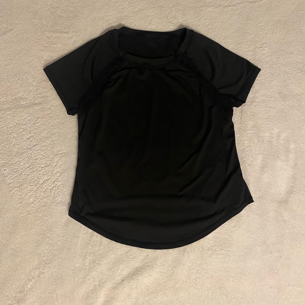 SHEIN Black Short Sleeve Tee